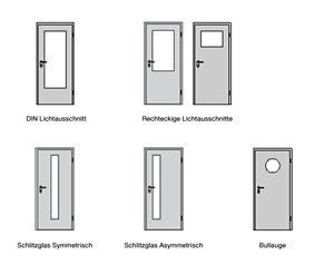 Formen bei Lichtausschnitten