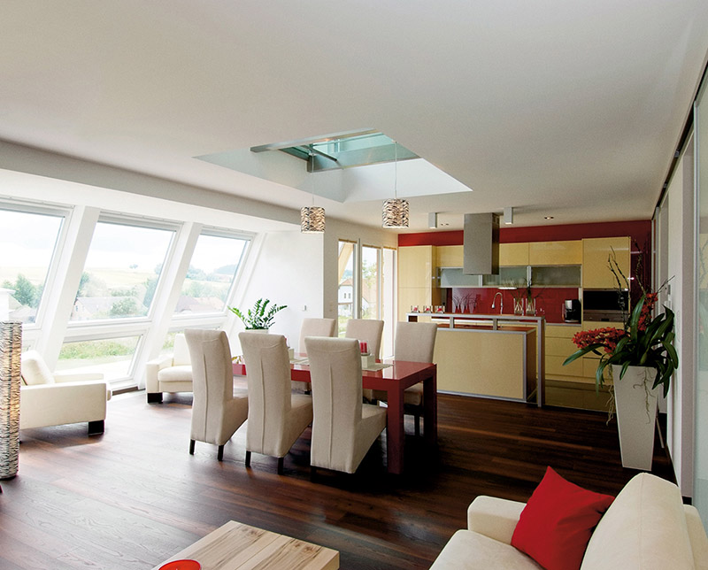 Dachfenstermodernisierung mit Innenverkleidung oder Fenstererweiterung