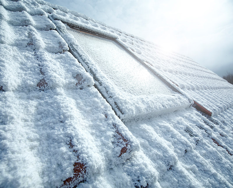 Witterungseinflüsse (Schnee/Eis, Kondensat)